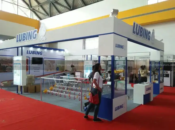 Exhibition Stall for Lubing India Pvt. Ltd. Exhibition Stall for Lubing India Pvt. Ltd.