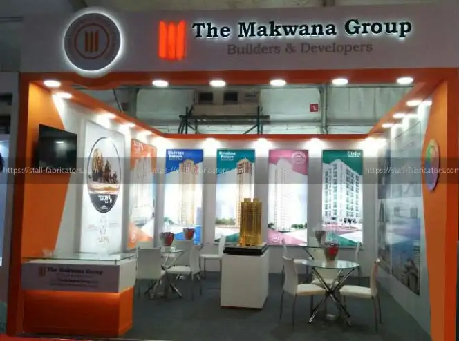 Exhibition Stall for The Makwana Group Exhibition Stall for The Makwana Group